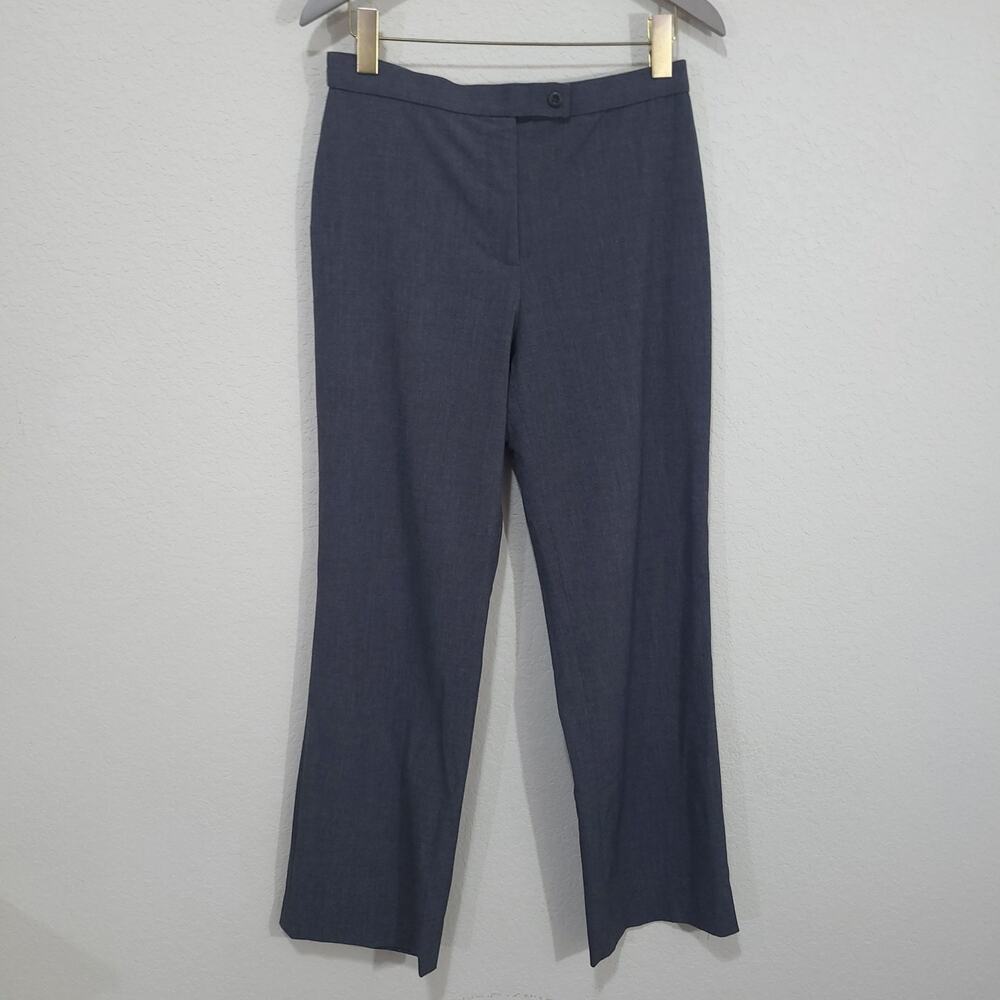 Coldwater Creek Pants Womens Size 10 Gray Business Casual Neutral Minimalist